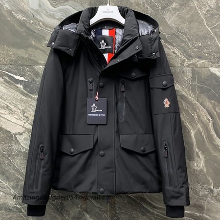 Moncler Grenoble Coat Jacket Black