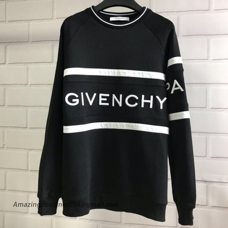 Givenchy Paris 4G Contrasting Sweater Black