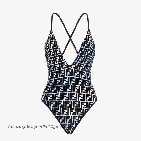 Fendi Roma Joshua Vides reversible One-Piece Swimsuit