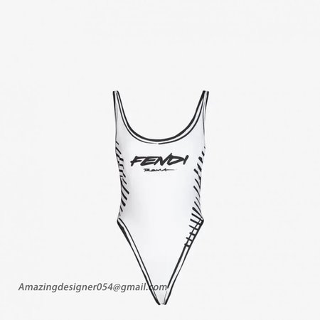 Fendi California Sky One-Piece Swimsuit