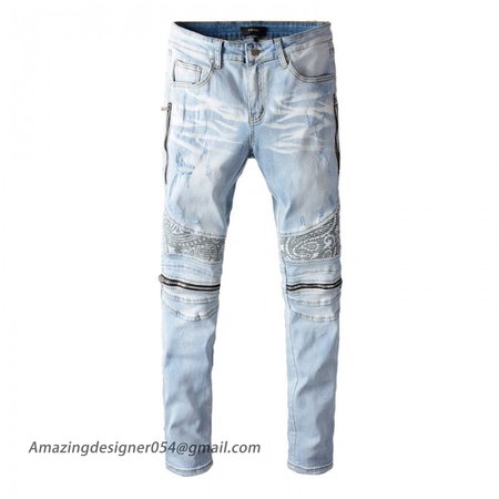 Amiri Bandana Mx2 Jean Light Indigo