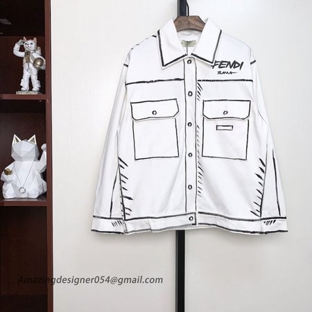 Fendi Roma Joshua Vides denim jacket