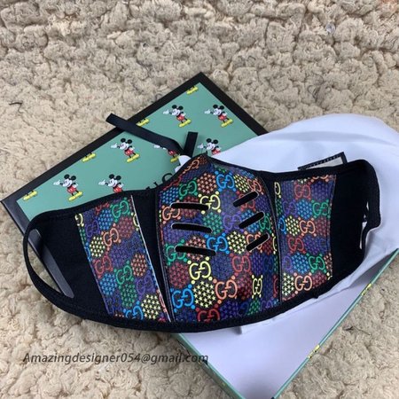 Gucci GG Psychedelic Supreme canvas Mask