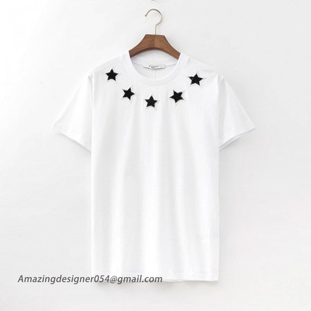 Givenchy vintage stars around t shirt white