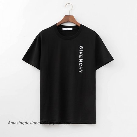 Givenchy vertical givenchy slim fit t shirt Black