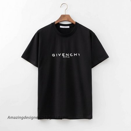 Givenchy Blurred Givenchy Paris Oversized T shirt Black