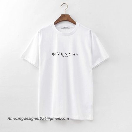 Givenchy Blurred Givenchy Paris Oversized T shirt White