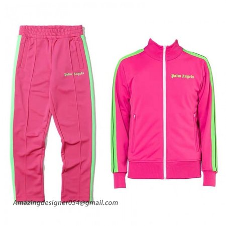 Palm Angels Classic Track Jacket & Pants Tracksuit Rose/Green