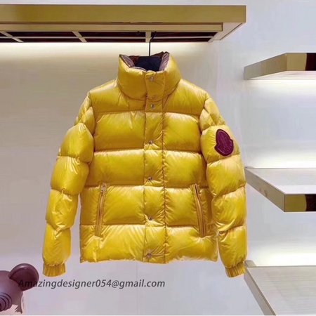 Moncler dervaux Nylon laque jacket Yellow